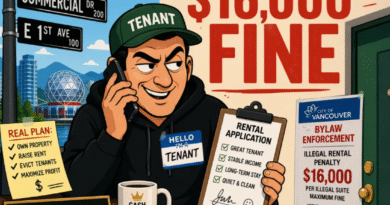 温哥华房东假扮租客出庭 最终被重罚